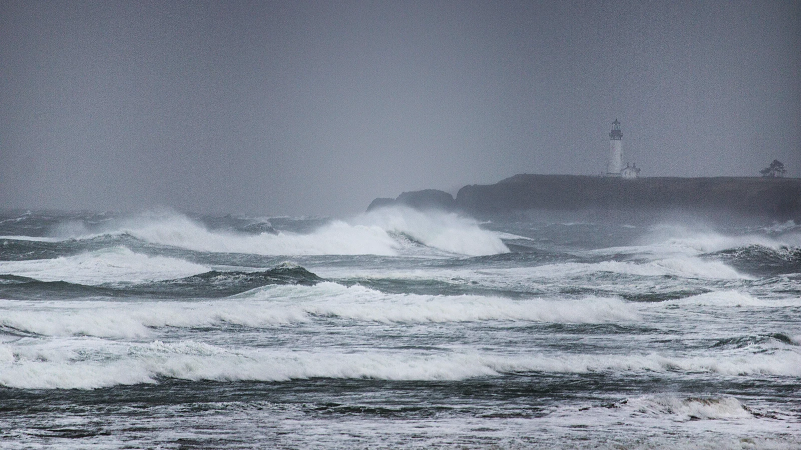 Video Production Ads & Content in Newport Oregon Yaquina Head Lighthouse on the Oregon coast north of Newport